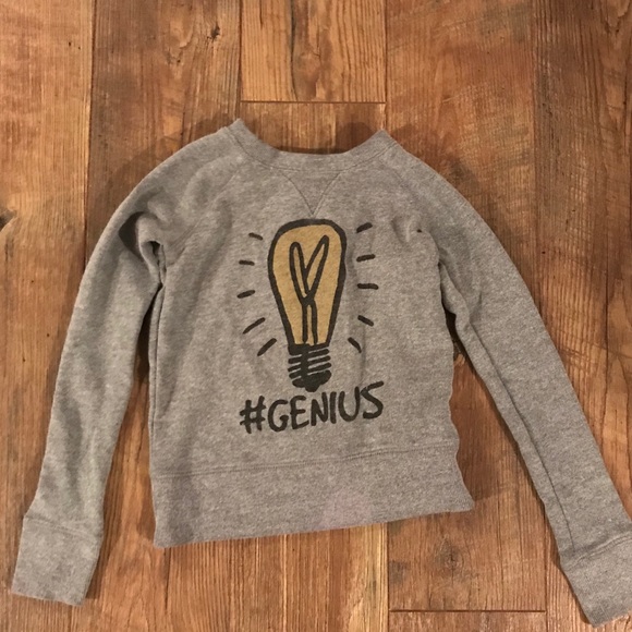 Grey crew neck sweatshirt, slim fit - Picture 1 of 1